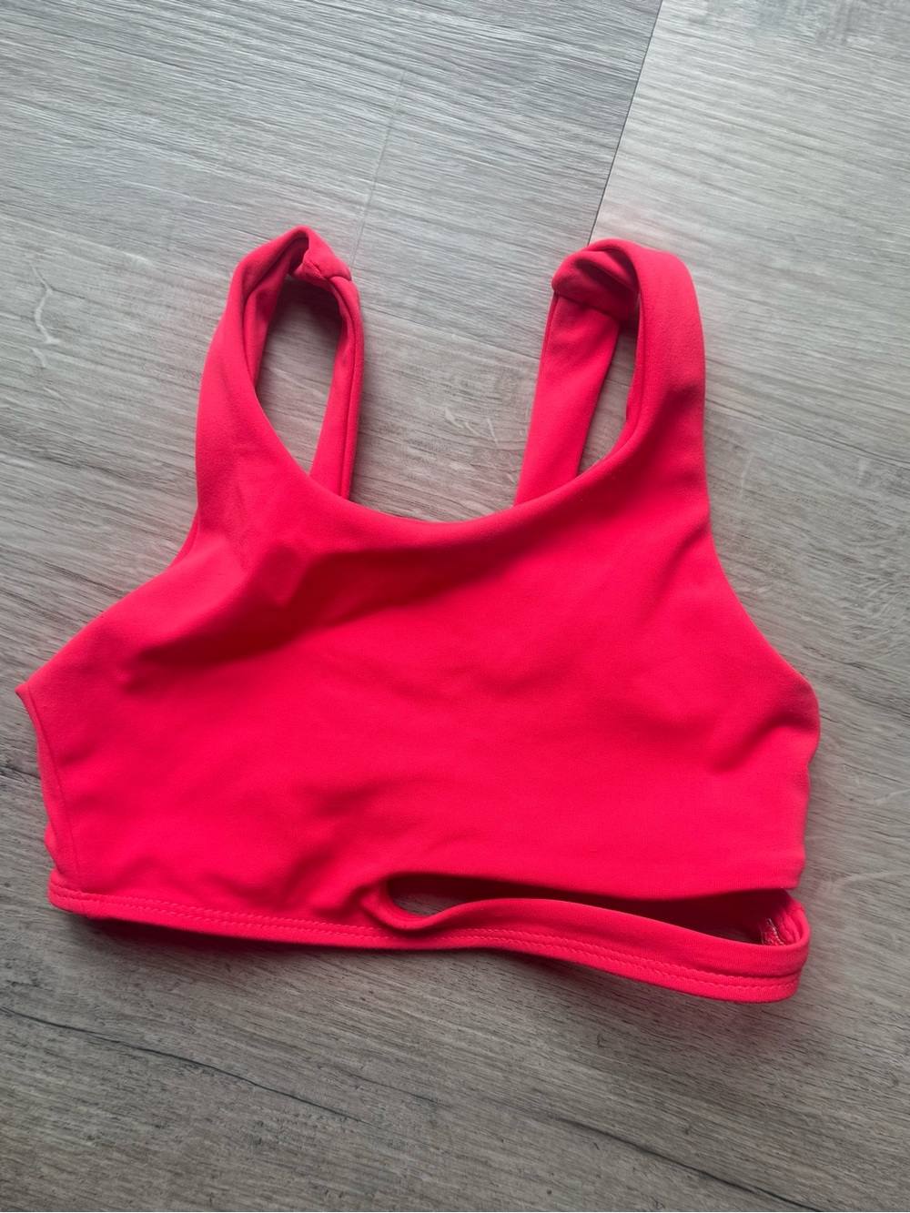 Five the Label neon 2 piece set-Between the Lines shorts/matching cut out top
